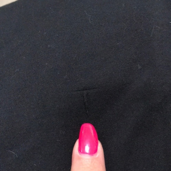 Lululemon Black Crop Leggings Size 6 - Picture 6 of 6